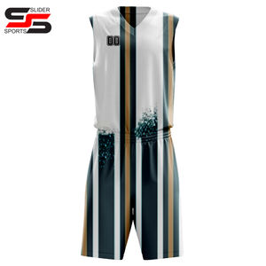 Manufacture Wholesale Factory <b>Stitched</b> Basketball Uniform High Quality Basketball Uniforms - Product Image 1