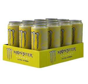 Bebida Energética Cítrica Refrescante Monster Energy Ultra Citron 500 ml en Lata, Sabor Fresco, para Cadenas de Suministro de Supermercados - Product Image 4