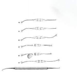 Sonde chirurgicale professionnelle en acier inoxydable Phlebodissector 18cm Diagnostic manuel avec pointe de sonde et cravate de langue - Product Image 4