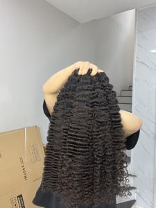 Extensiones de cabello humano virgen Remy rizado Birmano para máquina de tejer cabello trama doble origen de Vietnam - Product Image 4