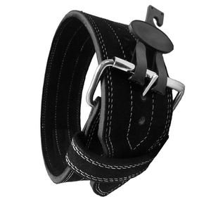 เข็มขัดหนังยกน้ำหนักแบบกำหนดเองหัวเข็มขัดดีไซน์ใหม่สำหรับฟิตเนส - Product Image 6