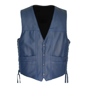 Chaleco de Cuero Personalizado OEM para Hombre, de Alta Calidad, Transpirable, de Secado Rápido, Estilo Casual, para la Temporada de Invierno, Hecho en Pakistán, Servicio OEM - Product Image 1