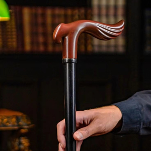 ไม้เท้าส่วนบุคคลพร้อมของขวัญแกะสลักแบบกำหนดเองหรืออุปกรณ์ช่วยเคลื่อนที่สำหรับผู้ชายและผู้หญิงทำจากไม้เดินด้วยมือ - Product Image 1