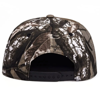Casquette Snapback Unisexe 100% Coton Imprimé Camouflage Logo Brodé par Sublimation Style Streetwear
