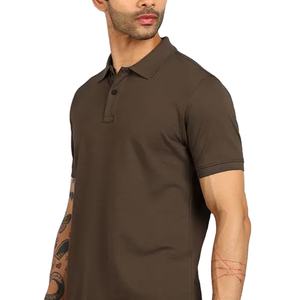 Nouveau modèle de polo en tissu streetwear avec logo personnalisé, dernière mode 2026, polos de haute qualité 2026 - Product Image 2