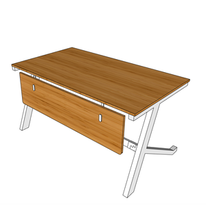 Wooden <b>Computer</b> <b>Desk</b> with Drawer 140x80cm YBamboo PC <b>Desk</b> for Hotel & Home Office - Product Image 1