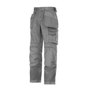 Pantalons de travail épais décontractés à patchwork multi-poches, haute visibilité, pantalons de sécurité pour la construction, vêtements de travail pour hommes - Product Image 1