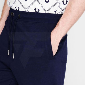 Jogging d'hiver décontracté léger pour homme OEM, en molleton de coton et polyester de haute qualité, taille élastique, coupe droite, design personnalisé - Product Image 2