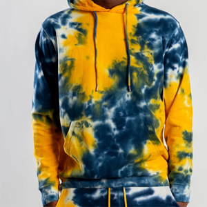 High Quality Tracksuits for Men Custom Design Printed Sweatsuits Men New Arrival <b>Tie</b> <b>Dye</b> Hoodie and Jogger tracksuit 100% cotton - Product Image 4