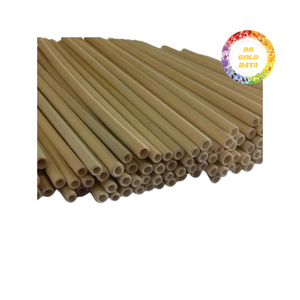 Pailles à boire en bambou nettoyées et séchées pour les commandes en gros-Disponible en plusieurs longueurs pour une utilisation personnalisée des boissons - Product Image 2