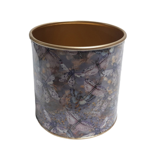 Juego de 3 Macetas Metálicas Modernas Ecológicas, Adhesivo Decorativo Esmaltado, Macetas Pequeñas para Jardín, Decoración de Mesa para Interiores del Hogar - Product Image 2