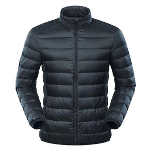Veste en duvet à col pour hommes, dernier style personnalisé de qualité supérieure, veste d'hiver en plein air, veste à bulles épaisses pour hommes en plein air - Product Image 2