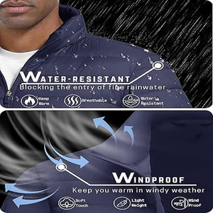 Veste d'hiver matelassée personnalisée à capuche - Product Image 2