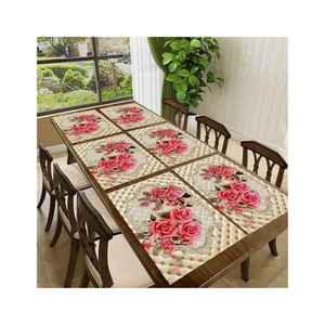 Mantel Individual Cuadrado de Mezclilla Reciclada con Textura Lavada, Ecológico, Gris, Producción India, Decoración del Hogar, Suministro al por Mayor - Product Image 5