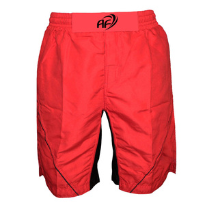 High Quality 100% Polyester MMA <b>Shorts</b> for <b>Men</b> Quick Dry and Breathable Solid Pattern Lightweight Training Gear - Product Image 1