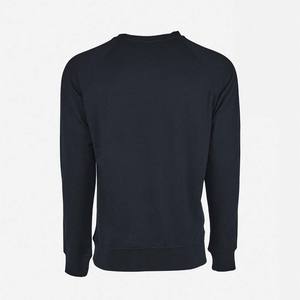Pull-over à col ras du cou pour hommes coupe régulière vert foncé grand - Product Image 2