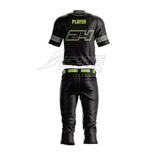 Uniforme de Béisbol Transpirable Estampado en Oferta, 100% Poliéster, Personalizable, Hecho en Pakistán, Alta Calidad, Venta al Por Mayor - Product Image 4