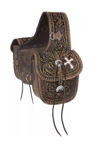 Sacs de selle de saut équestre en cuir véritable de haute qualité usinés à la main vêtements d'équitation occidentale pour chevaux - Product Image 2