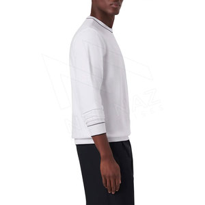 Precio al por mayor personalizado transpirable suéter hecho a medida hombres sudadera algodón poliéster hombres suéter - Product Image 5