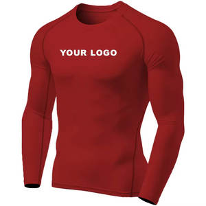 Camiseta Deportiva Transpirable Antibacteriana de la Mejor Calidad con Logotipo Personalizado, Camiseta de Manga Larga para Hombre, 220 g, Poliéster/Nailon - Product Image 6