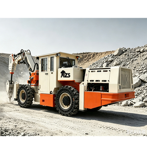 Brise-roche hydraulique mobile sur chariot 2950 pour l'extraction minière, brise-roche sur chariot pour le brisage de pierres en tunnel souterrain, concasseur de roche de tunnel - Product Image 4