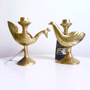 Bougeoir en métal de la plus grande qualité Bougeoir en or de designer classique Bougeoir décoratif de table pour fêtes de mariage - Product Image 5