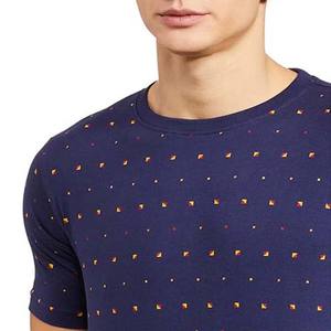 Conception de logo de broderie imprimée personnalisée à manches courtes col rond de qualité supérieure OEM personnalisé coton respirant été hommes t-shirts - Product Image 3