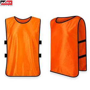 Chaleco Deportivo Unisex de Poliéster de Secado Rápido con Cuello Redondo Naranja INDEX - Product Image 1