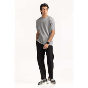 Sweater Knit T-Shirt <b>Blank</b> Design MN-TS-SS25-213 200g 300g Fabric <b>Weights</b> Compressed Animated Pattern T-Shirts Screen Heavy - Product Image 2