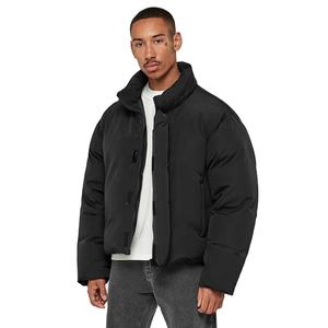 OEM personalizado de alta calidad chaquetas de invierno para hombres y mujeres Stand Collar Puffer Coat - Product Image 1