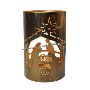 Portavelas de luz de té de Halloween decorativo de mesa de alta calidad de diseño clásico para eventos de fiestas de boda al mejor precio - Product Image 4