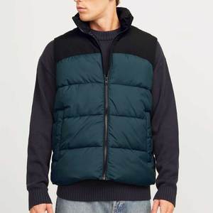 2025 nouveau Design léger gilet hommes doudoune compressible sans manches veste grande taille hiver hommes bouffant gilet pour hommes - Product Image 2