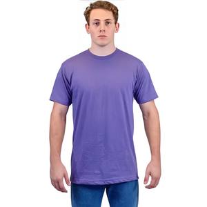 T-shirt Boxy de luxe uni T-shirt vierge en coton épais avec impression personnalisée Streetwear pour hommes du fabricant de vêtements du Bangladesh - Product Image 4