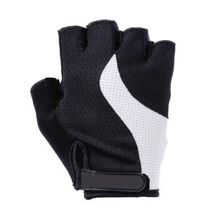 Diseño personalizado transpirable medio dedo antideslizante almohadilla-entrenamiento guantes de ciclismo para hombres guantes de bicicleta de alta calidad para hombres - Product Image 4