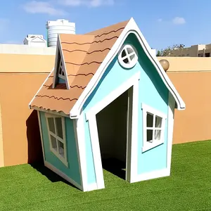 بيت لعب للأطفال ملتوية كوخ خشبي داخلي مسرح ل قاعة الألعاب مشاتل فندق المدرسة و ملعب داخلي - Product Image 1