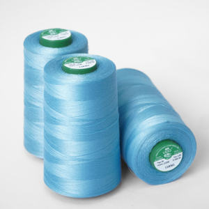 TEX24 HL UDO 100% fils à coudre en polyester haute ténacité avec résistance chimique taille personnalisée Logo teint motif faible rétrécissement - Product Image 3