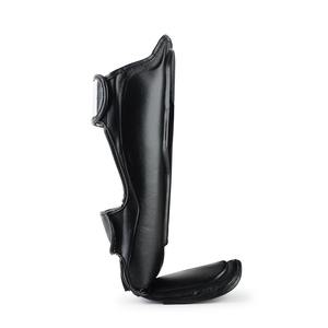 Espinilleras de Boxeo de Cuero Genuino Unisex de Primera Calidad, con Logotipo Personalizado, Protección para Piernas de Kickboxing, Espinilleras de Entrenamiento de MMA - Product Image 5