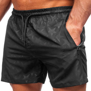 กางเกงขาสั้นชายหาดผู้ชายแบบแห้งเร็ว ยืดได้ ผลิตจากโรงงาน ขายส่ง รับผลิตตามแบบ ขนาด XL พร้อมซับในกันน้ำ สำหรับใส่ว่ายน้ำในฤดูร้อน - Product Image 2