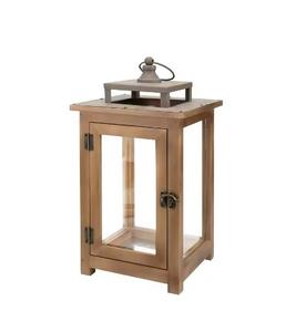 Linterna de madera de la mejor calidad para velas de Pilar utilizadas para la decoración del hogar y el hotel en Navidad y otras temporadas festivas - Product Image 1