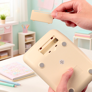 Botones mecánicos ABS coloridos redondos silenciosos cómodos de 12 bits, <span class=keywords><strong>calculadora</strong></span> de oficina de negocios de escritorio, bonita para niñas - Product Image 5