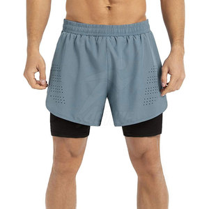 Pantalones cortos de gimnasio para hombre, pantalones cortos de gimnasio transpirables de secado rápido, pantalones cortos de gimnasio de calidad superior, superventas - Product Image 2