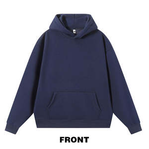 280 GSM Lightweight Unisex Hoodies Factory <b>Direct</b> Wholesale Sweatshirts Comfortable Soft Warm Bulk Premium Fashion Custom Supply - Product Image 4