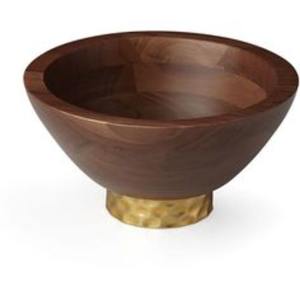 Bol en bois artisanal fonctionnel pour salade de fruits avec capacité profonde et finition durable pour une utilisation régulière des repas - Product Image 4