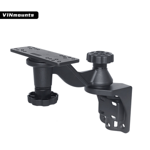 VINmounts Support latéral de 6 pouces pour sondeur de pêche, bras pivotant réglable à 360° en alliage d'aluminium et acier inoxydable pour eau salée - Product Image 1