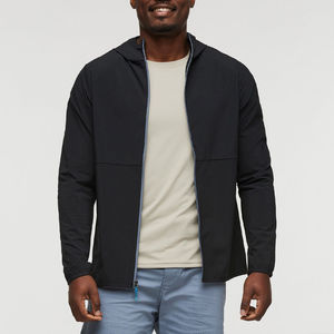 Customized Wholesale Price Custom 100% Polyester Windbreaker Hip Hop Streetwear Men's <b>Jacket</b> Zipper for Casual Outdoor Fit - Product Image 6