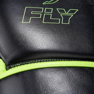 Équipement d'entraînement à lacets en cuir vert et noir de haute qualité personnalisé OEM pour les gants de frappe de kickboxing et de sparring - Product Image 4