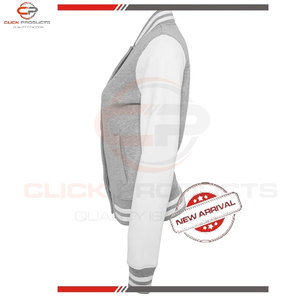 Fabricación paquistaní de calidad superior de color personalizado Varsity chaquetas de las mujeres por encargo Varsity chaqueta de las mujeres - Product Image 4