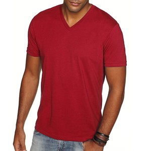 Camiseta Deportiva de Cuello en V para Hombre, Ajustada, de Manga Corta, Transpirable, para Verano - Product Image 5