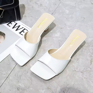 Zapatos Mary Jane de Estilo Francés para Primavera y Verano, Zapatos Planos de Cuero con Suela Gruesa de Estilo Británico Retro, Zapatos de Tacón Alto Dulces y Elegantes - Product Image 1