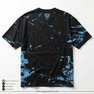 Camiseta Gráfica Oversize Personalizada para Hombre, Estilo Urbano, Algodón Negro, Casual, con Estampado de Letras 'Never Stop Dream', Transpirable, OEM - Product Image 4